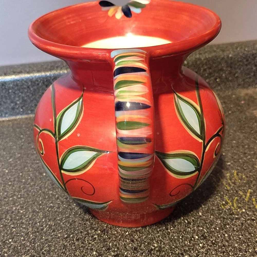 Southern Living Red Pitcher - Picture 2 of 2